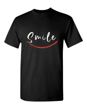 Smile t-shirt, motivational t-shirt, inspirational tees, casual tees