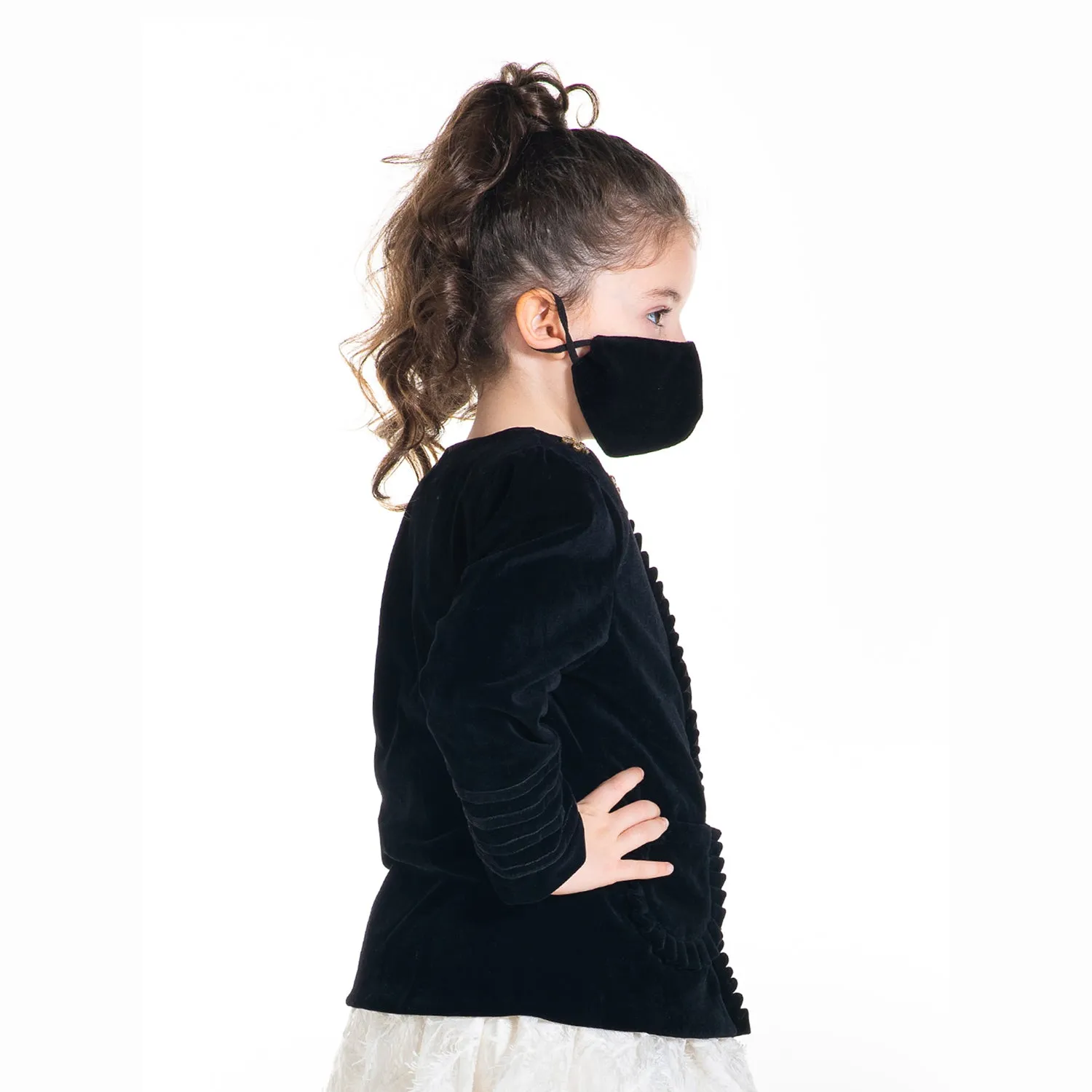 Solid Velvet Finish Coat