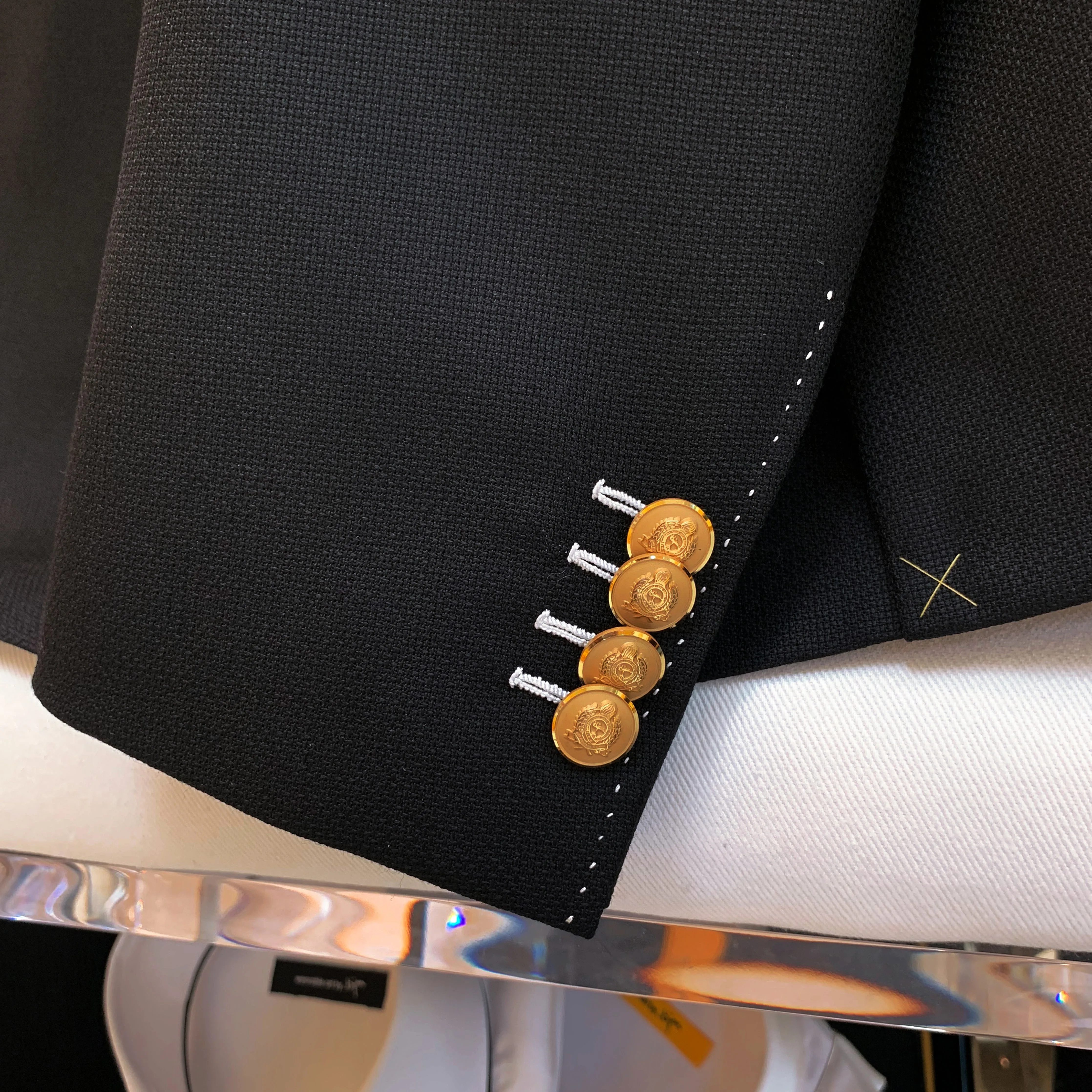 Special Order Black Wool Sport Jacket
