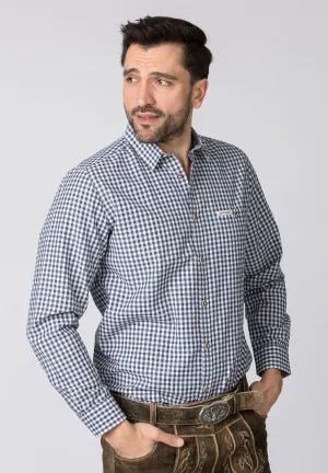Stockerpoint Traditional Campos3 "navy" Long Sleeve Shirt (discontinued)