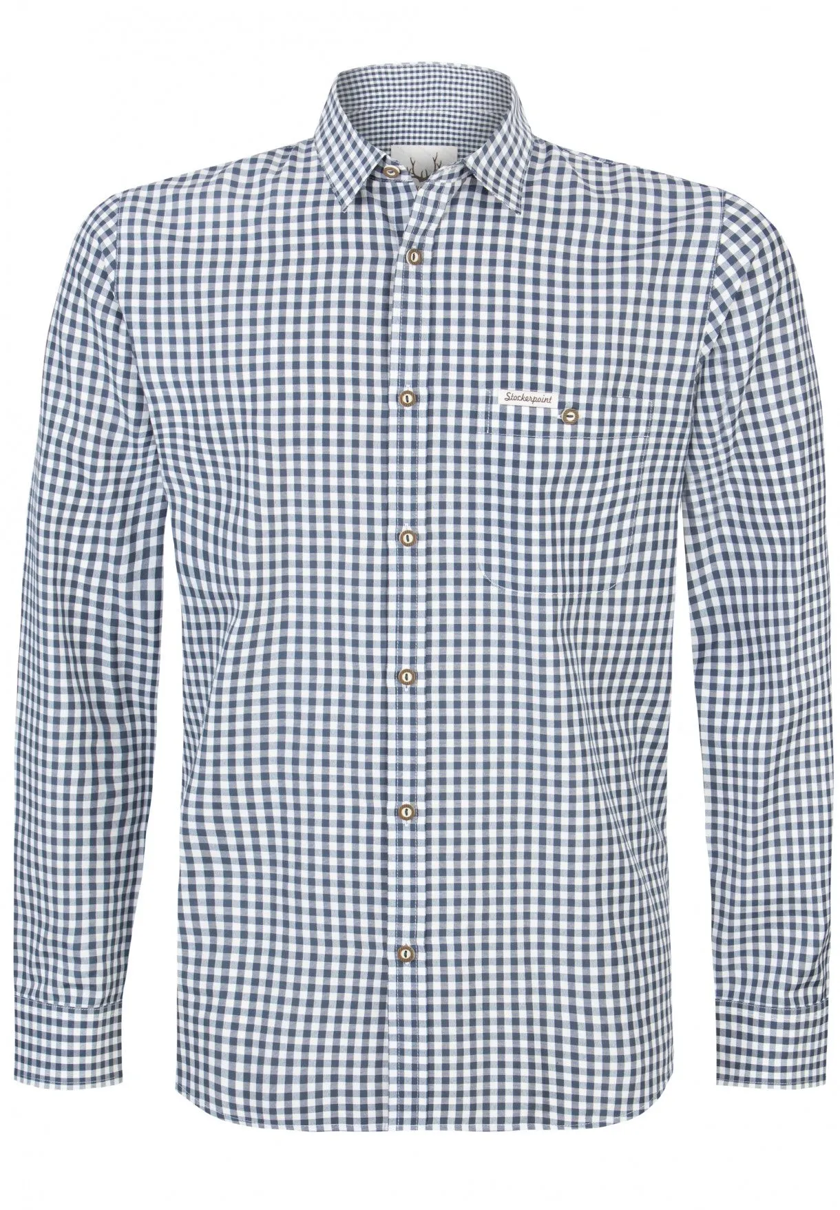 Stockerpoint Traditional Campos3 "navy" Long Sleeve Shirt (discontinued)