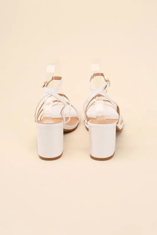STRAPPY LOW HEEL