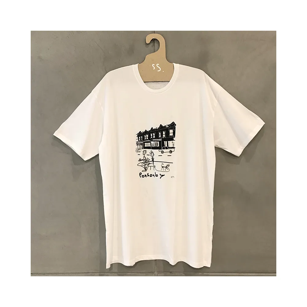 STRAUSS Mens T-Shirt Ponsonby - White