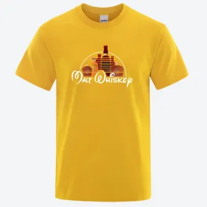 Stylish Malt Whiskey Graphic T-Shirts