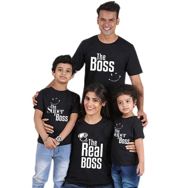 Summer Family Matching Outfits Look Daddy Mommy and Me T-shirt