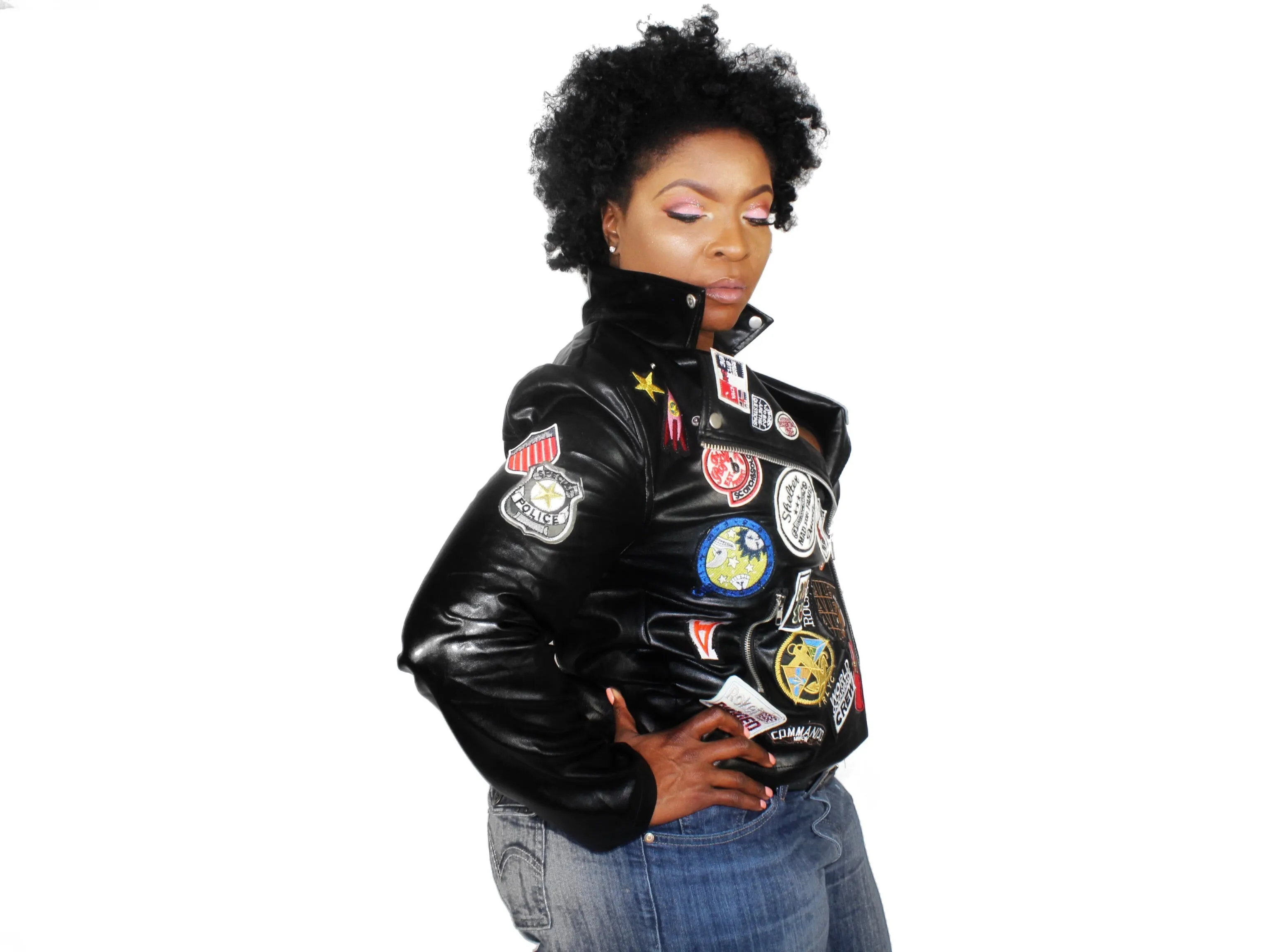 #TagMeIn Faux Leather - Jacket