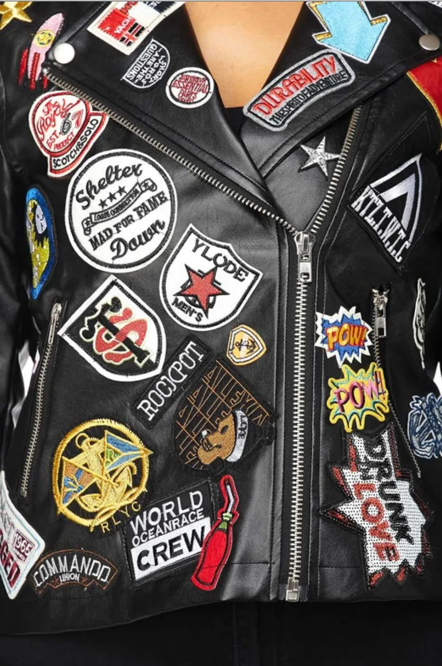 #TagMeIn Faux Leather - Jacket