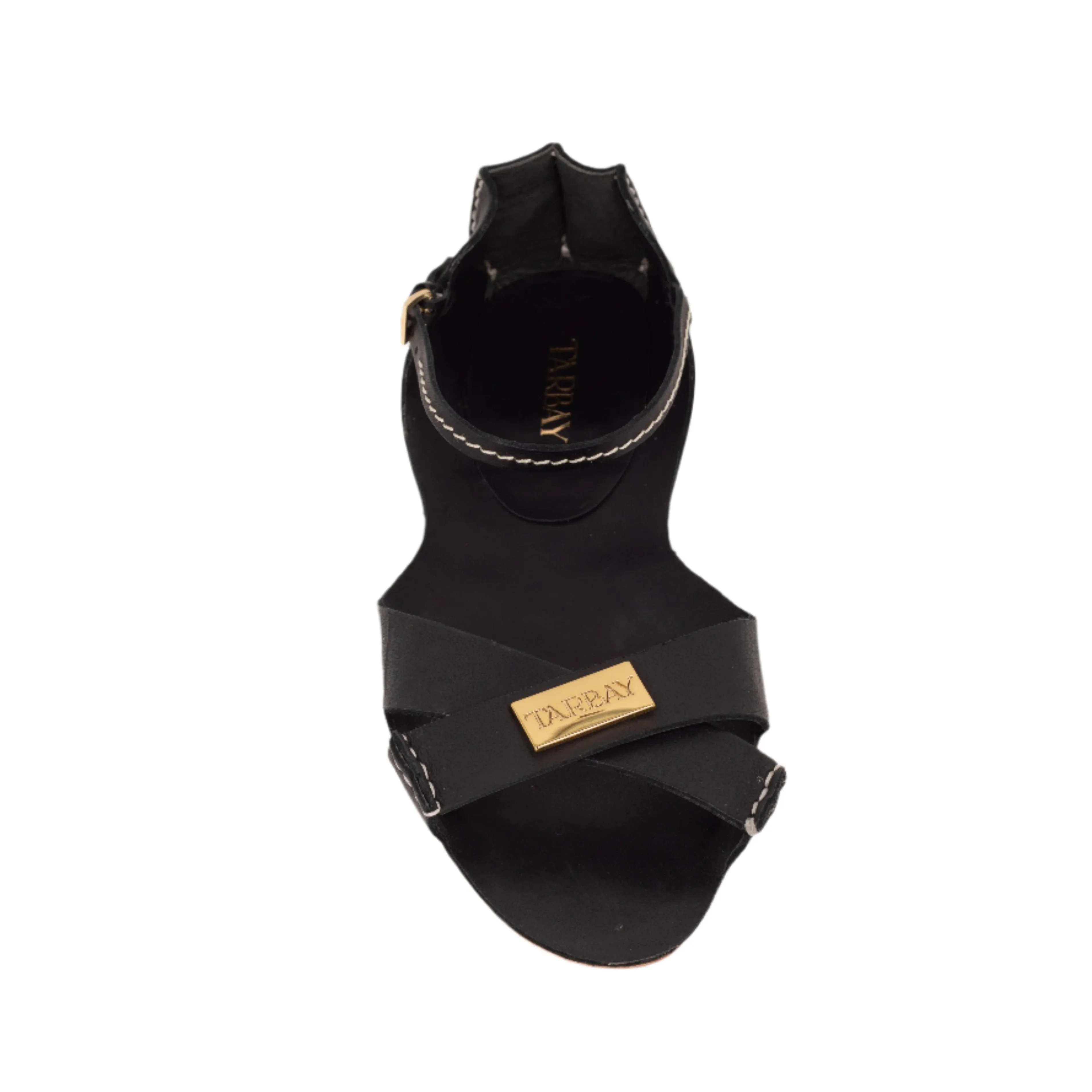 Tajali Leather Sandals - Black