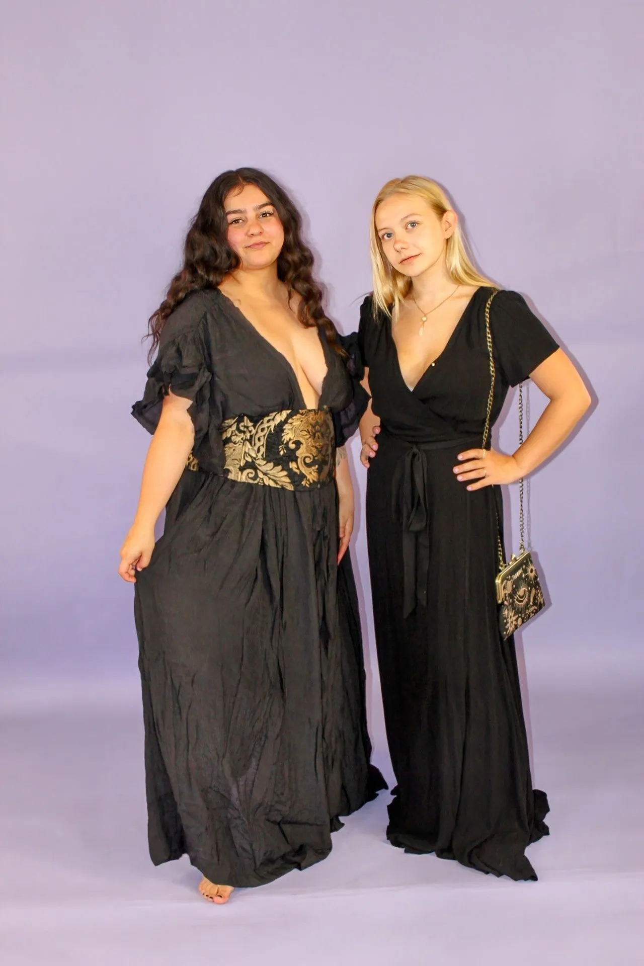 The Renn Maxi Dress V Neck