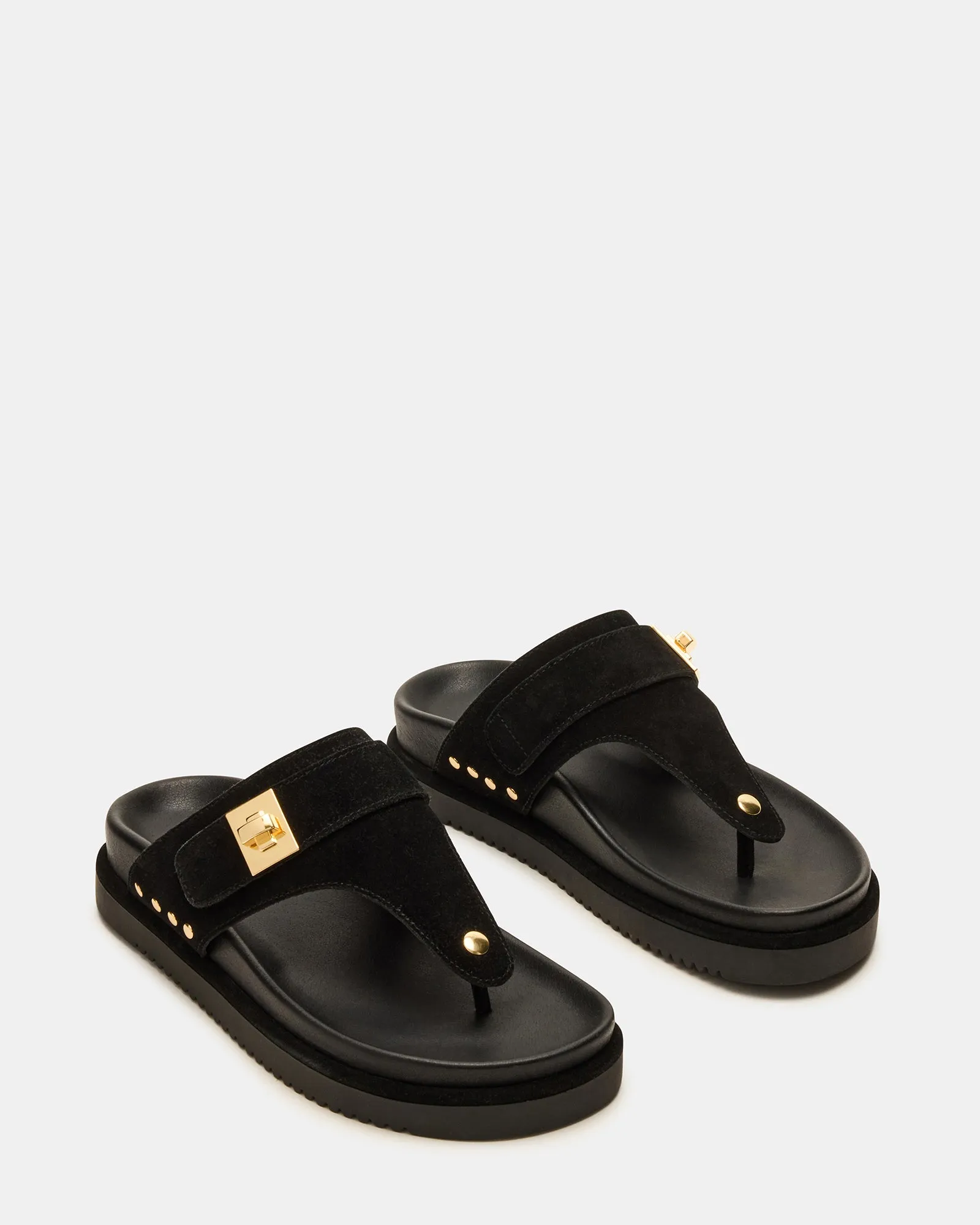 THONA BLACK SUEDE