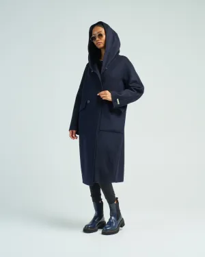 tiziana db hooded coat