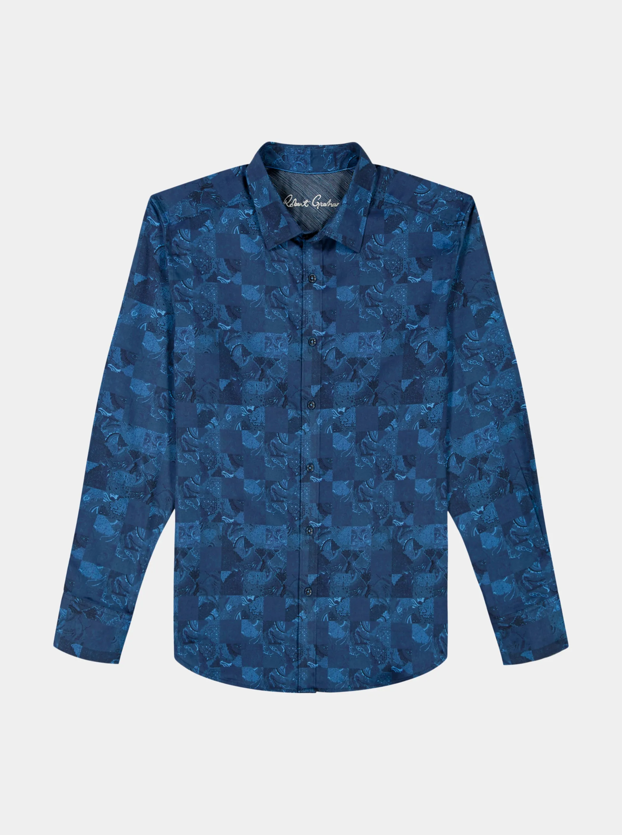 TOURNEAU LONG SLEEVE BUTTON DOWN SHIRT