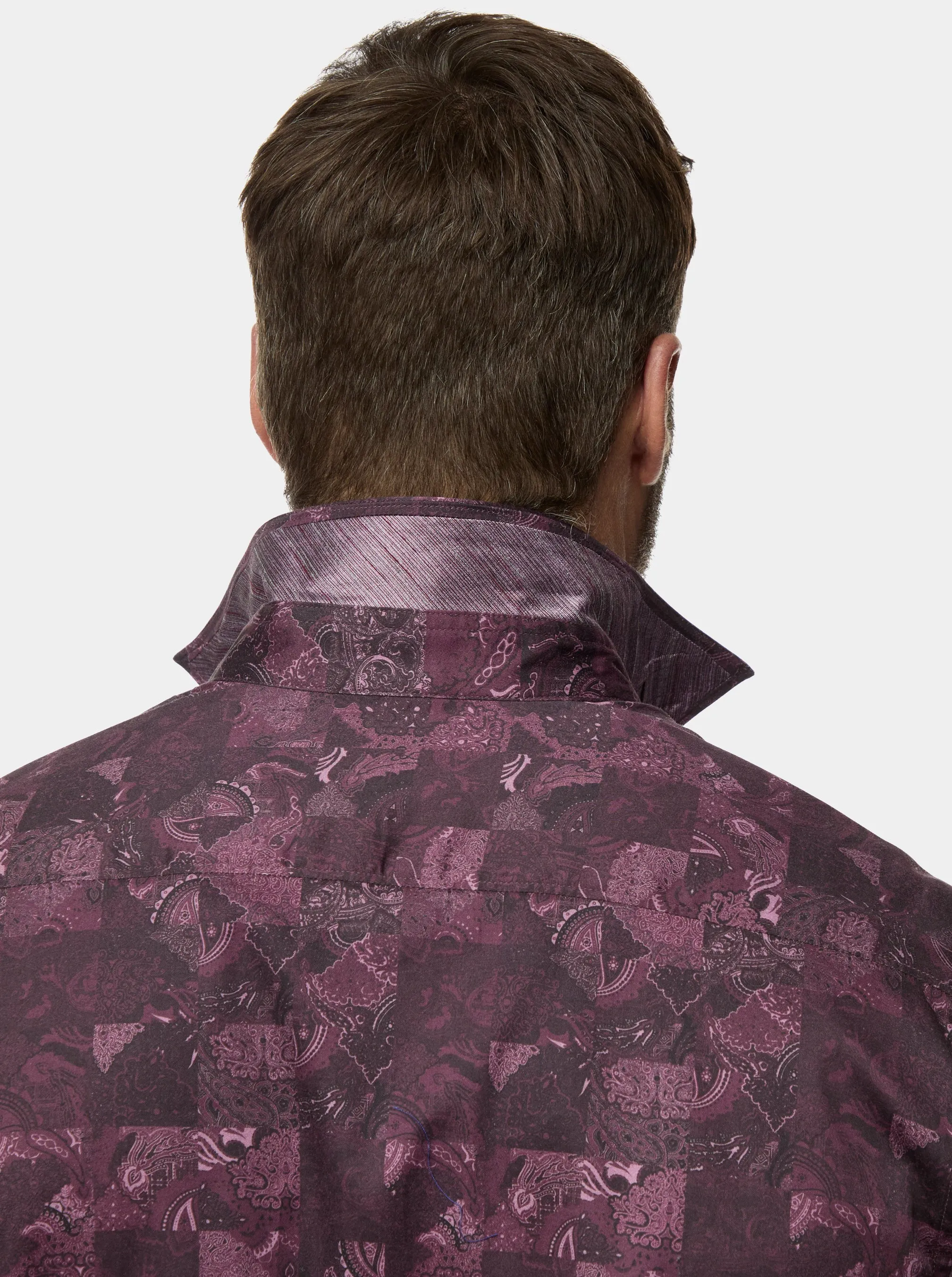 TOURNEAU LONG SLEEVE BUTTON DOWN SHIRT