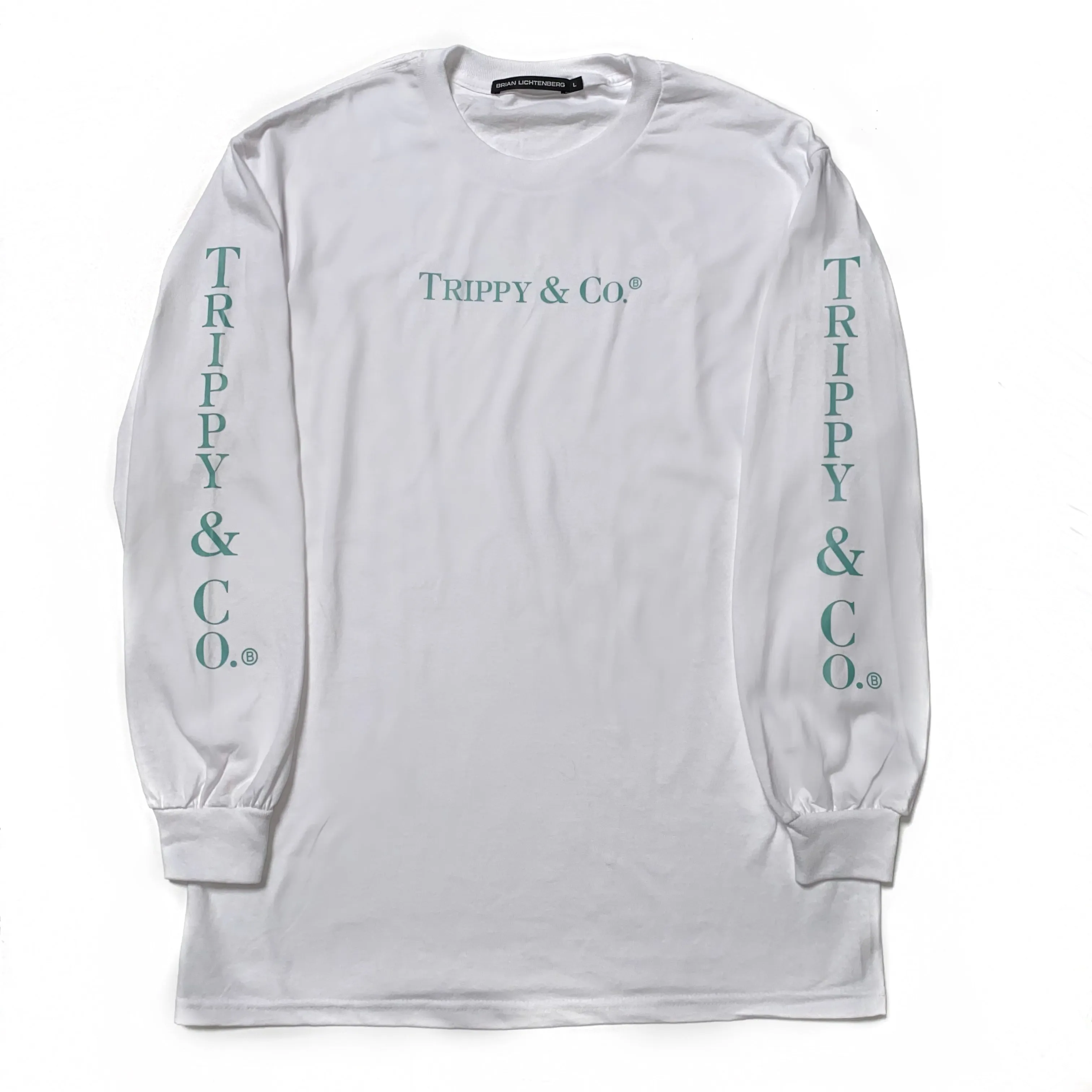 TRIPPY & CO LONG SLEEVE PRINT TEE