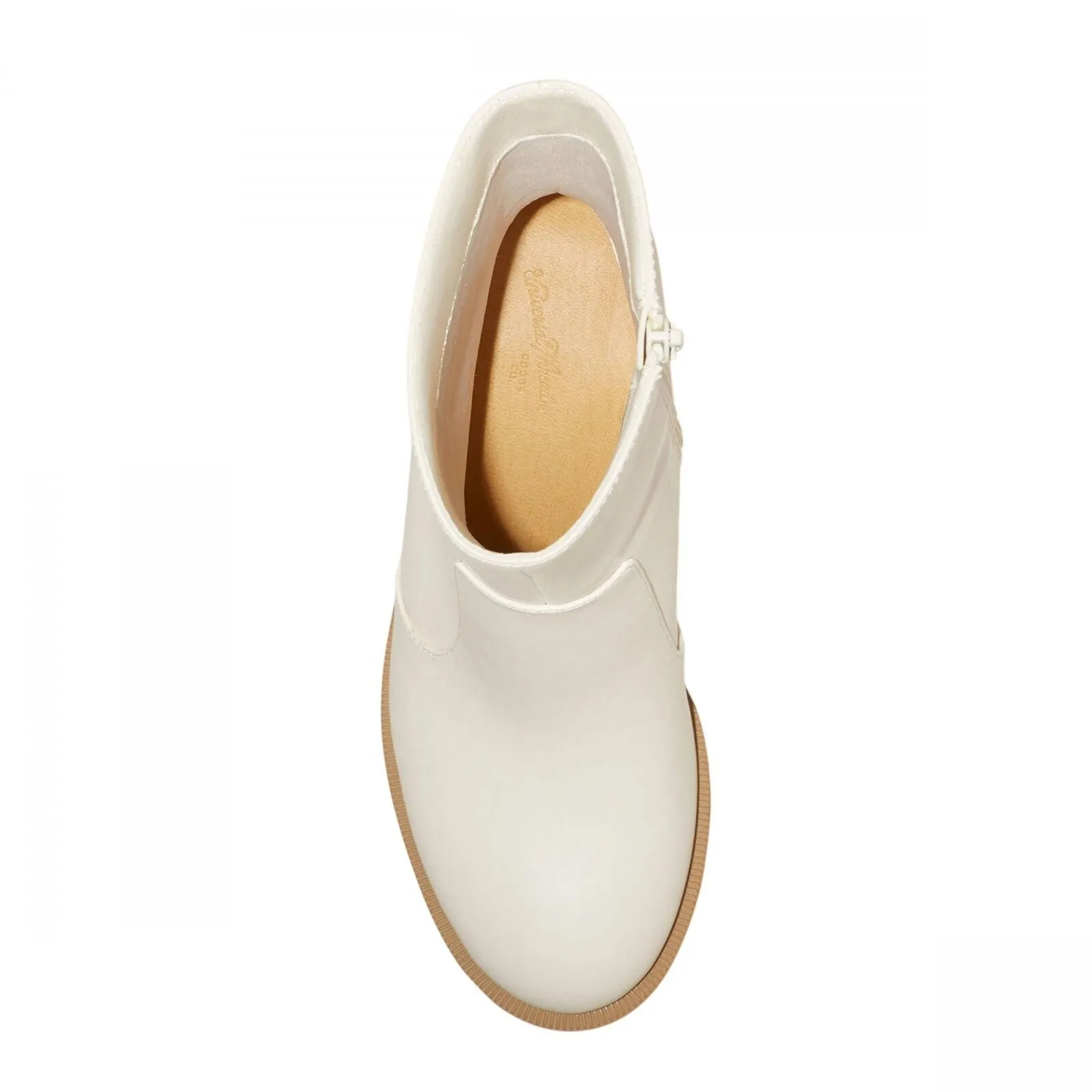 Universal Thread Jenna Platform Boots with Memory Foam Insole Off-White Ivory 6M