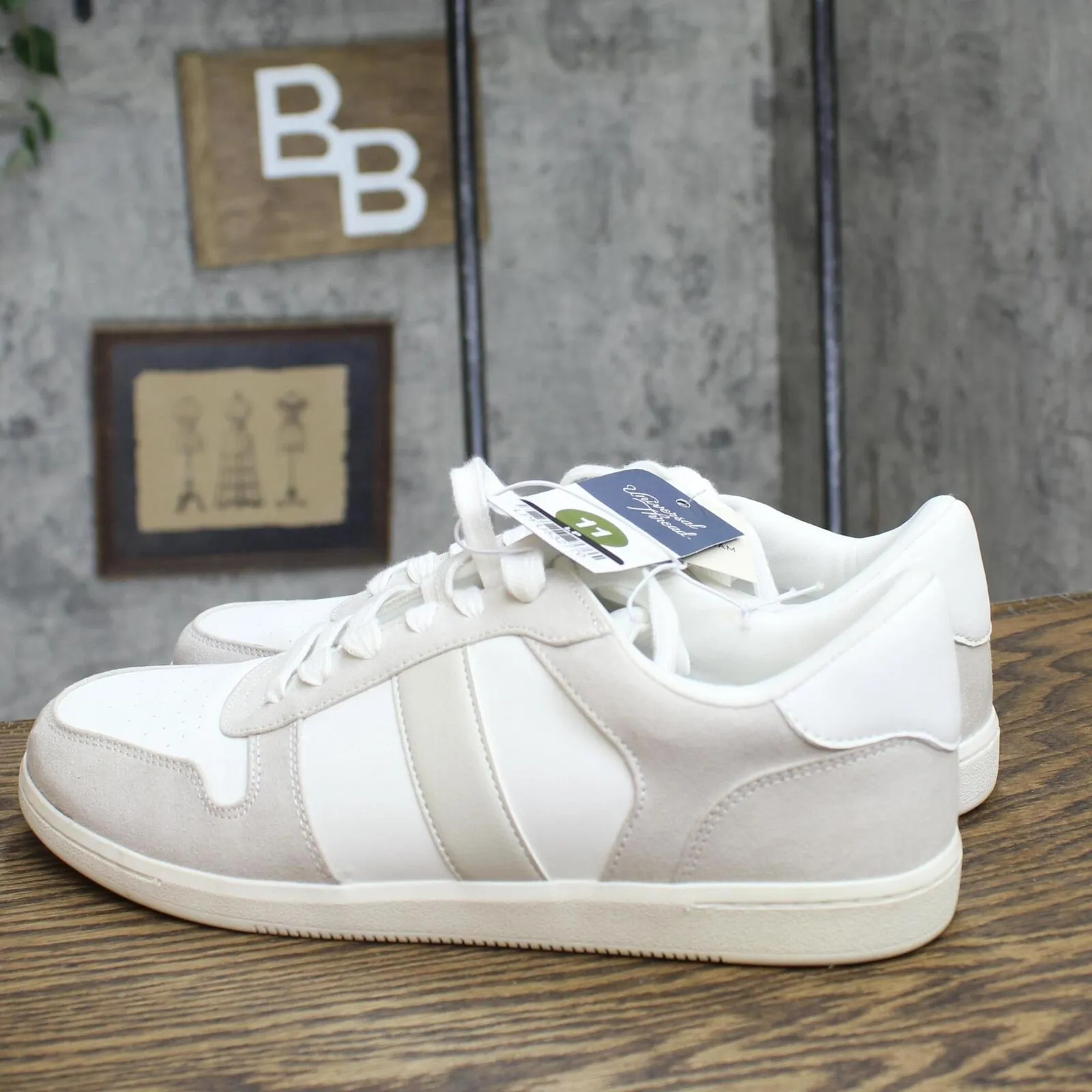Universal Thread Nikita Fashion Sneakers with Memory Foam Insole Beige Brown 11M