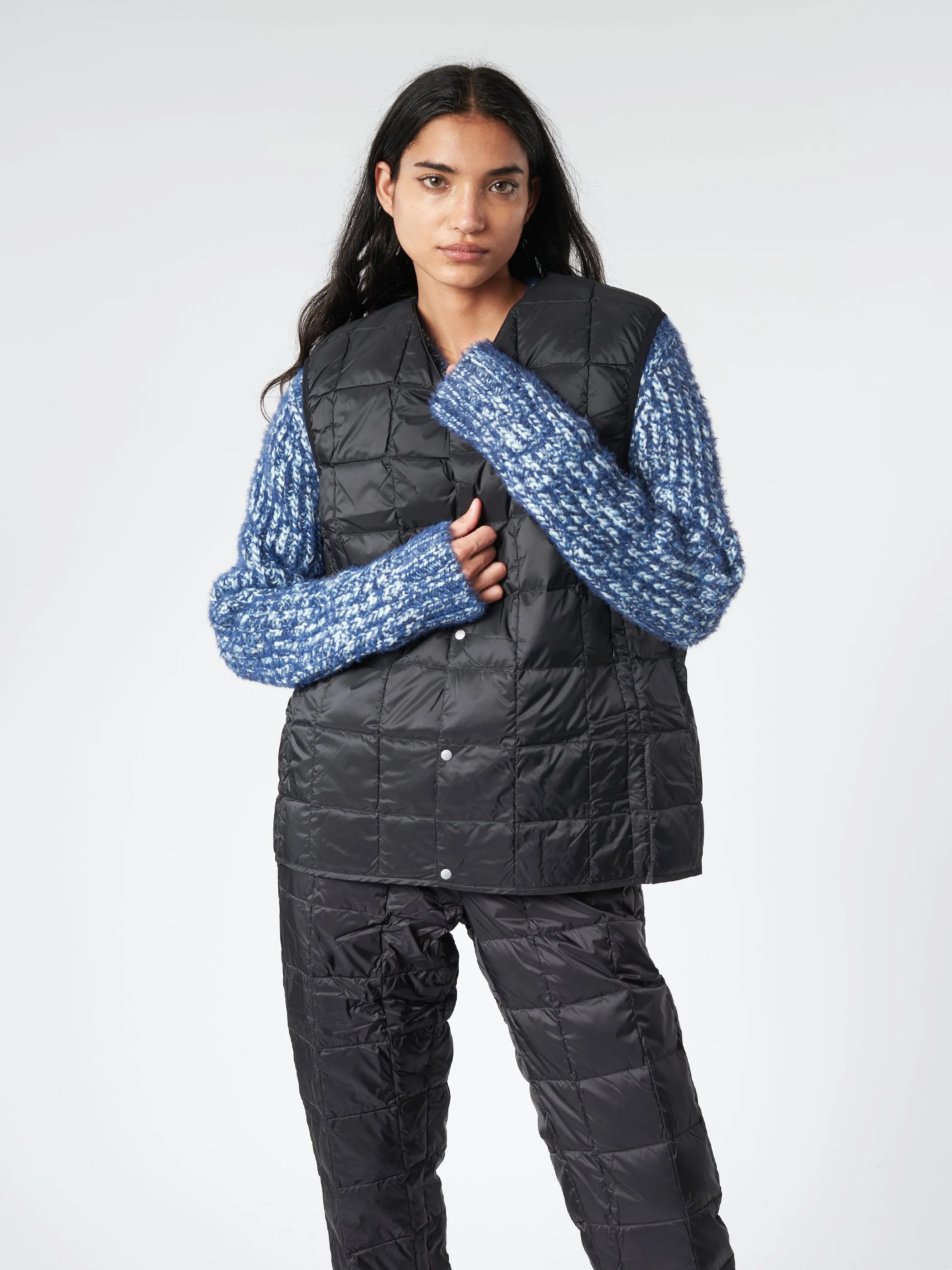 V-Neck Button Down Vest