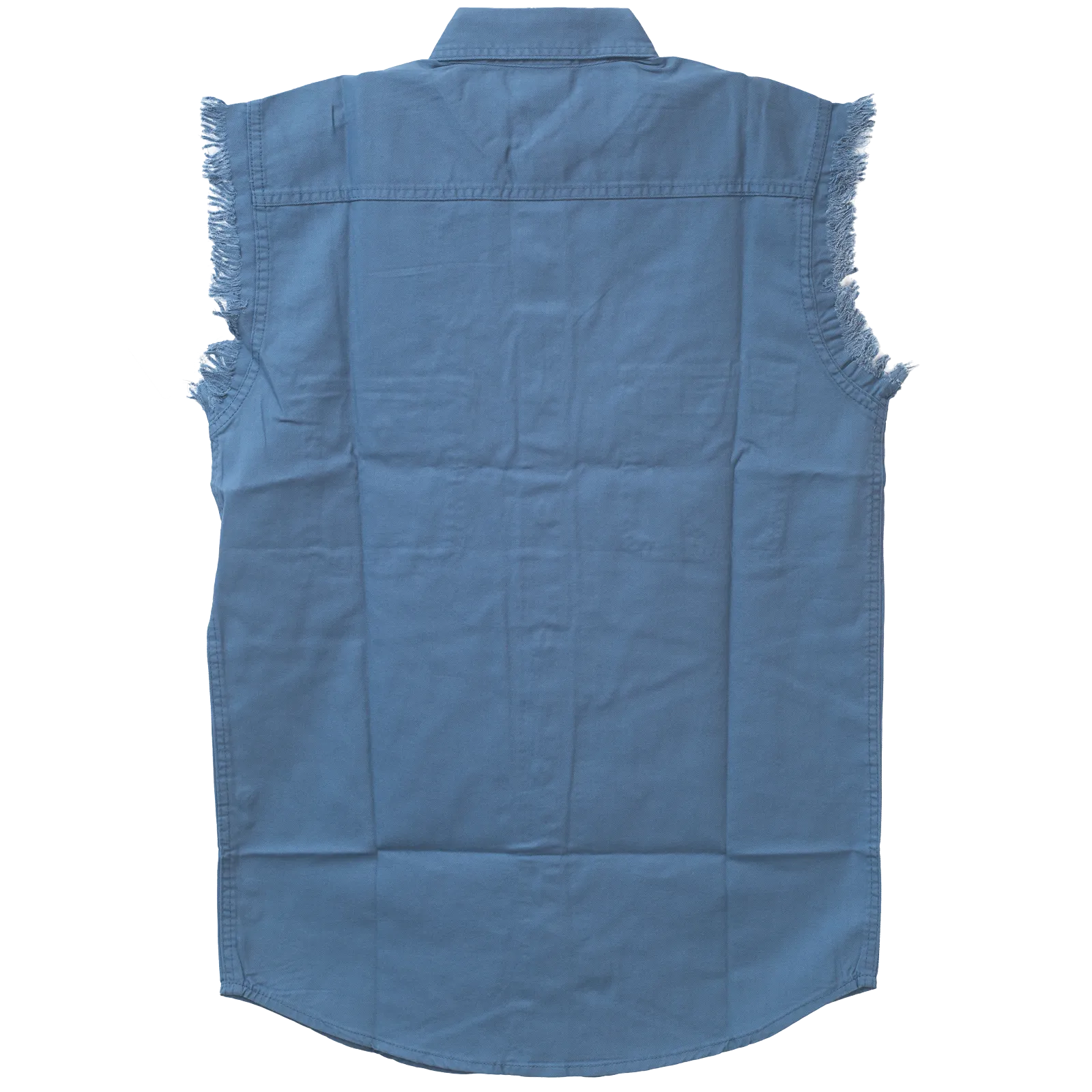 VB701 - Mens Cutoffs Light Blue Shirt