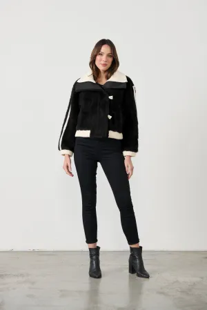 Vera Bomber Jacket - Black - CJ4