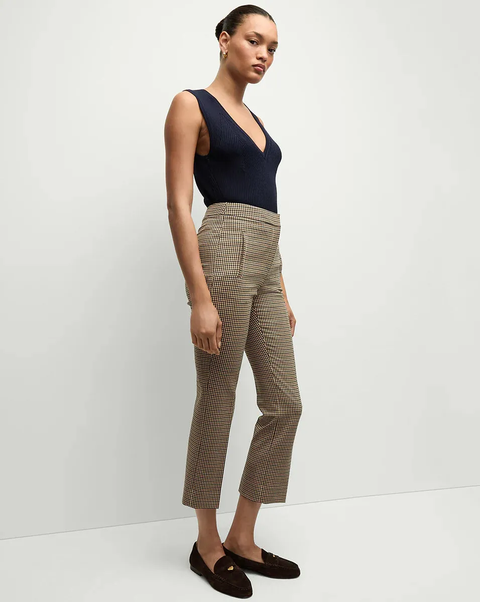 VERONICA BEARD ARTE HOUNDSTOOTH PANT
