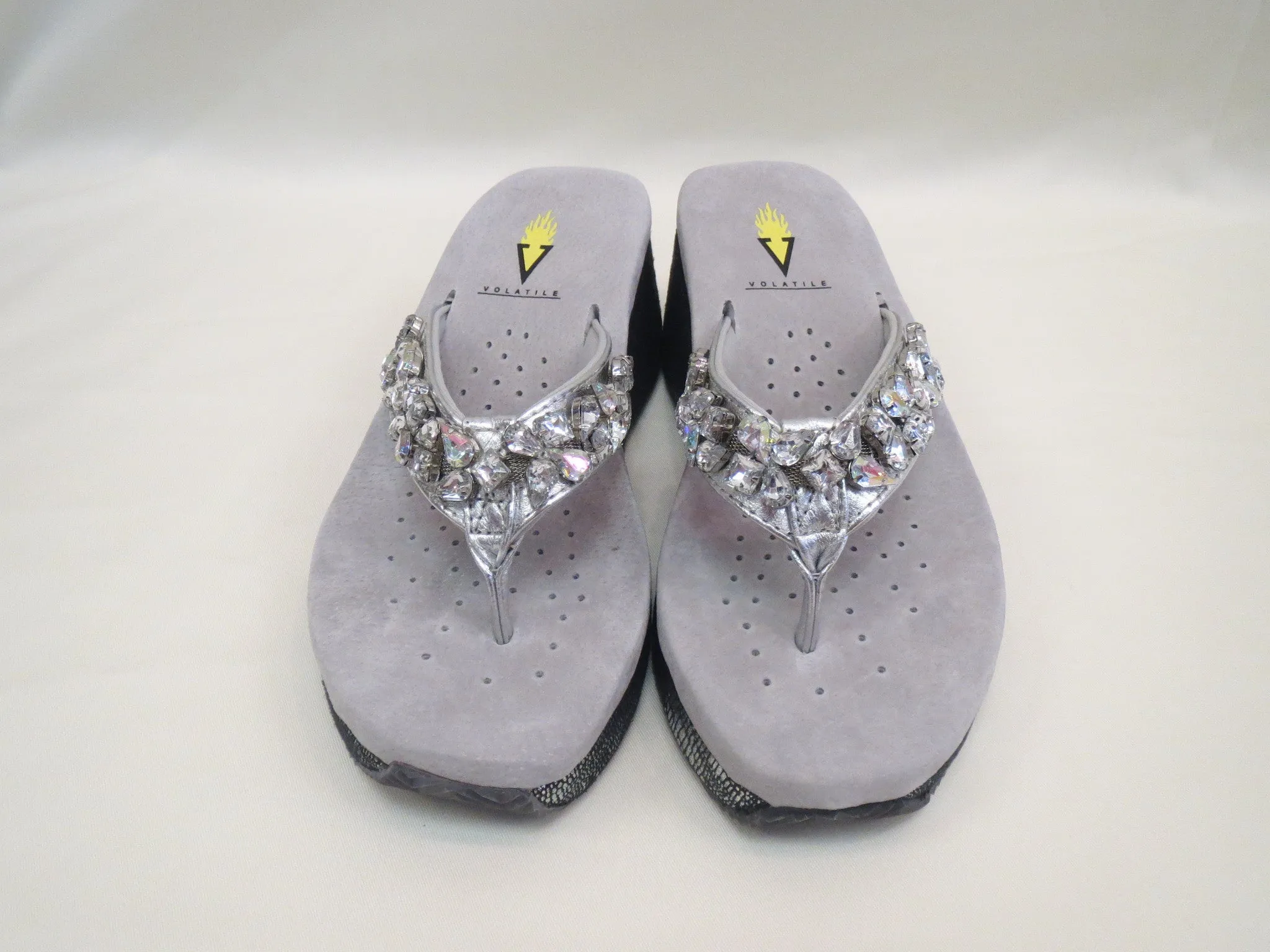 Very Volatile Rock Candy Sandal Silver