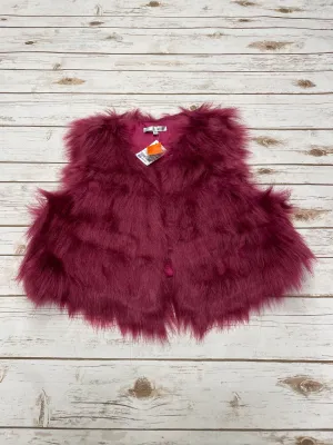 Vest Faux Fur & Sherpa By Wdny In Pink, Size: Xl