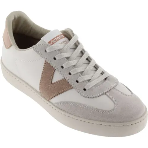 Victoria Berlin Off White Sneakers - Tan