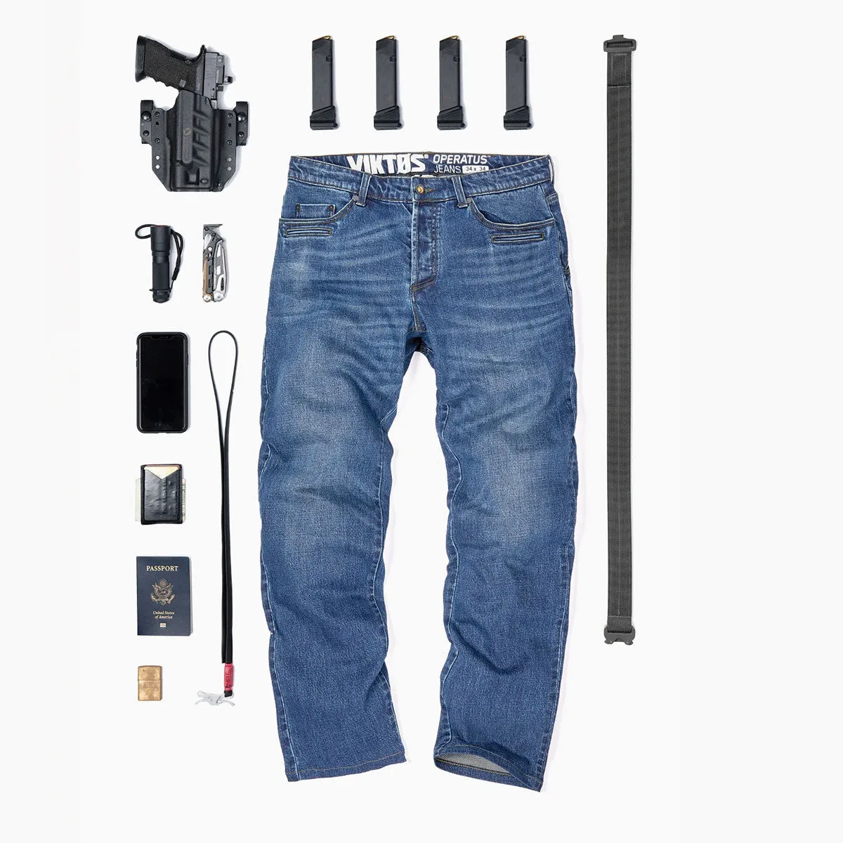 VIKTOS Operatus XP Tactical Denim Jean Nightfjall