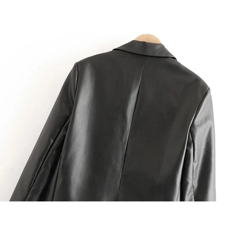 Vintage Back Vents Female Outerwear