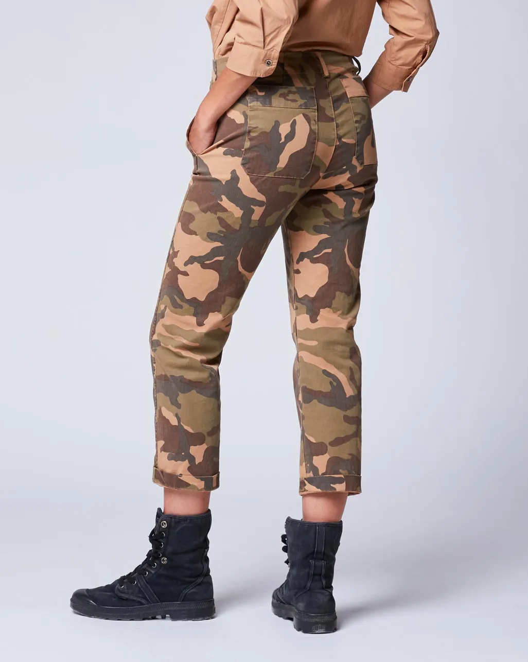 Vintage Camo Work Trouser