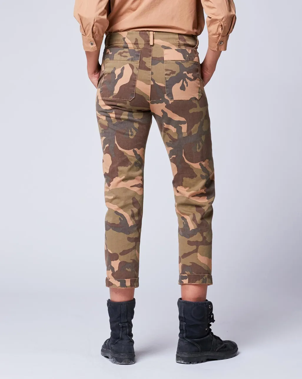 Vintage Camo Work Trouser