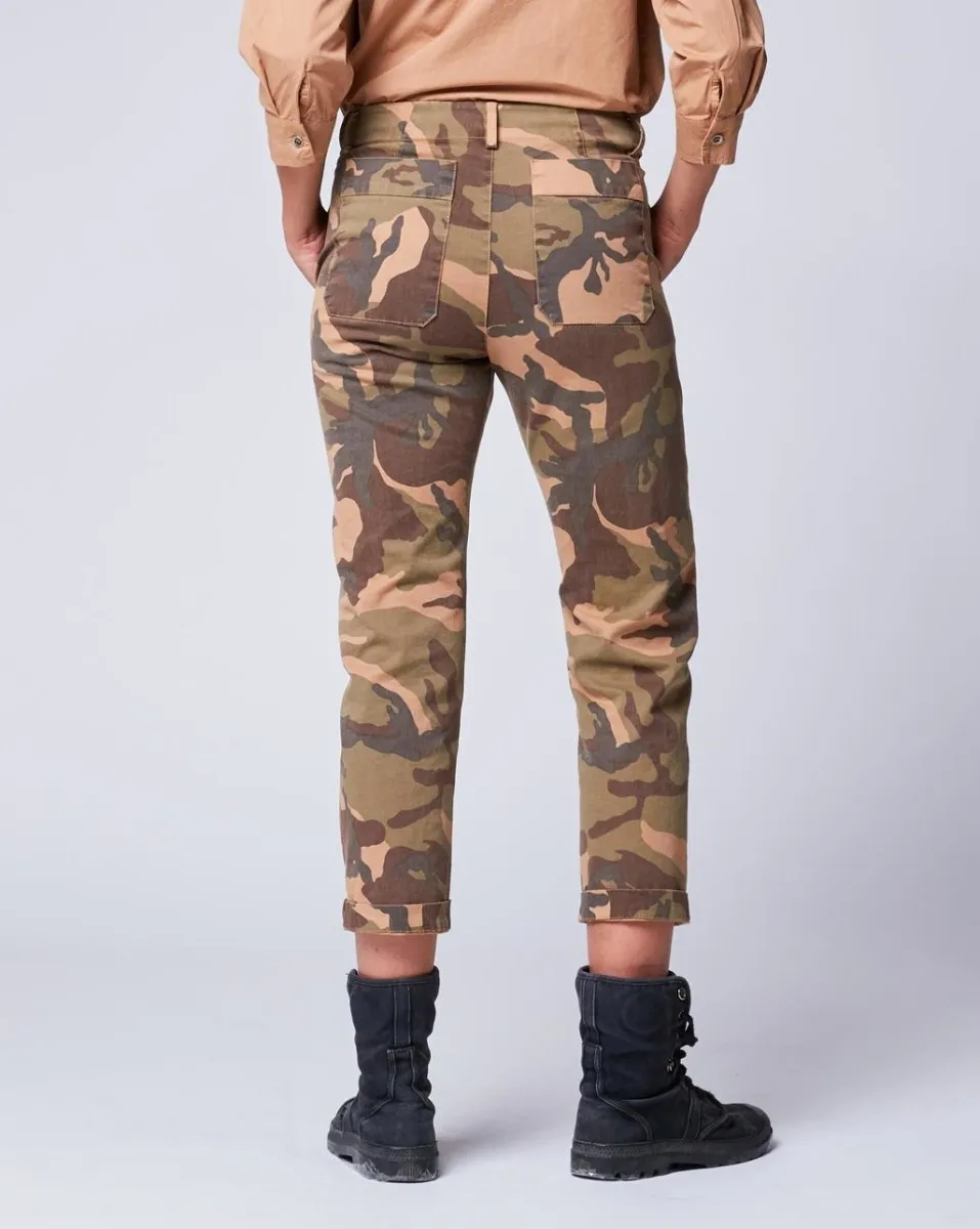 Vintage Camo Work Trouser