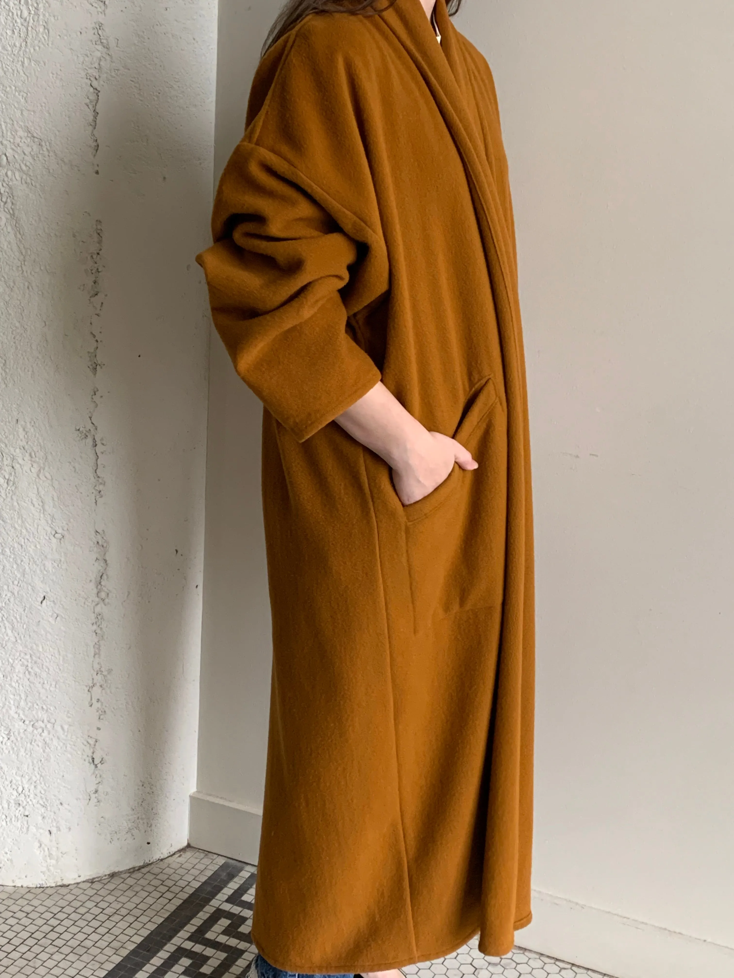 Vintage Eileen Fisher robe coat