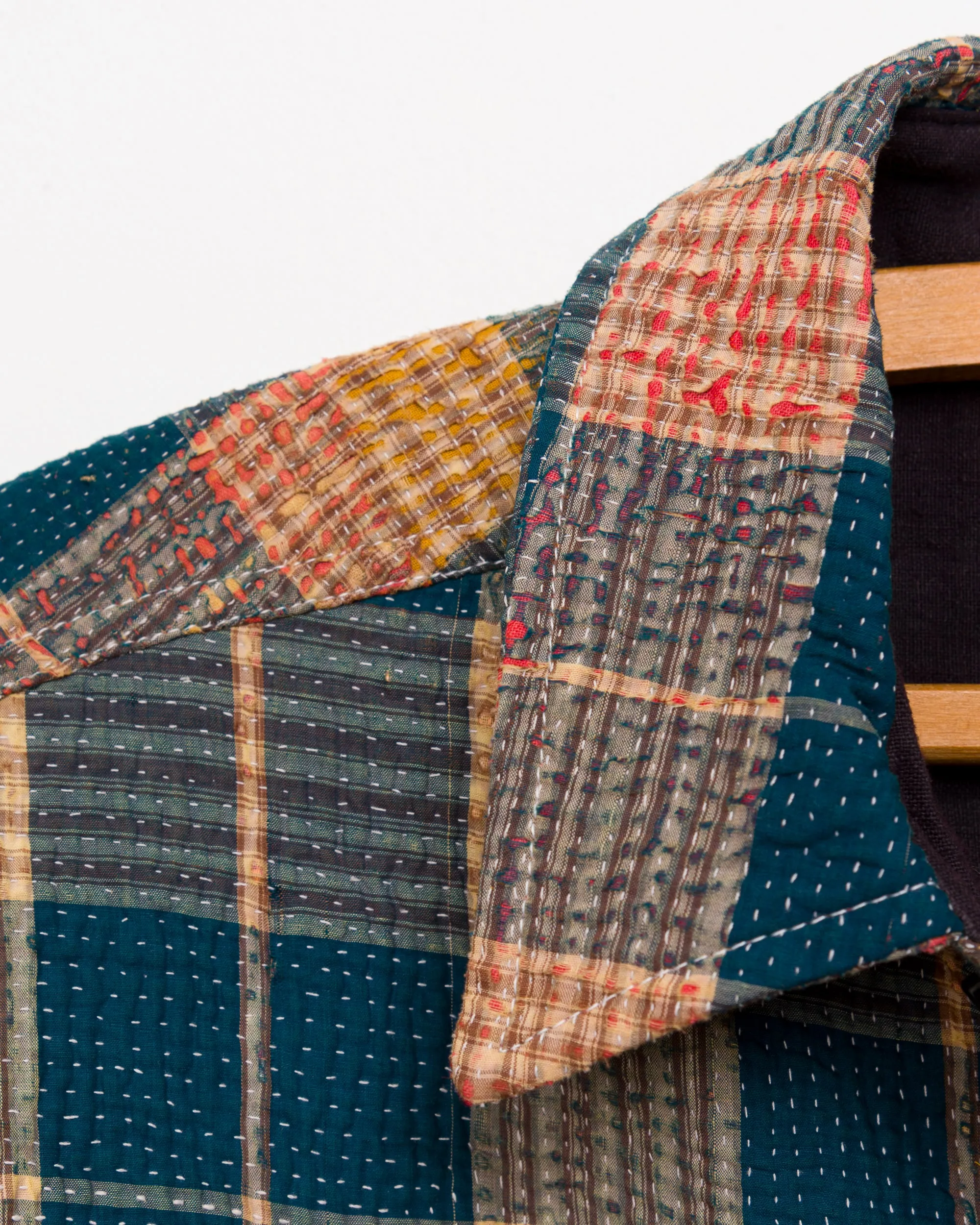 Vivek Overshirt in Quilted Kantha - M
