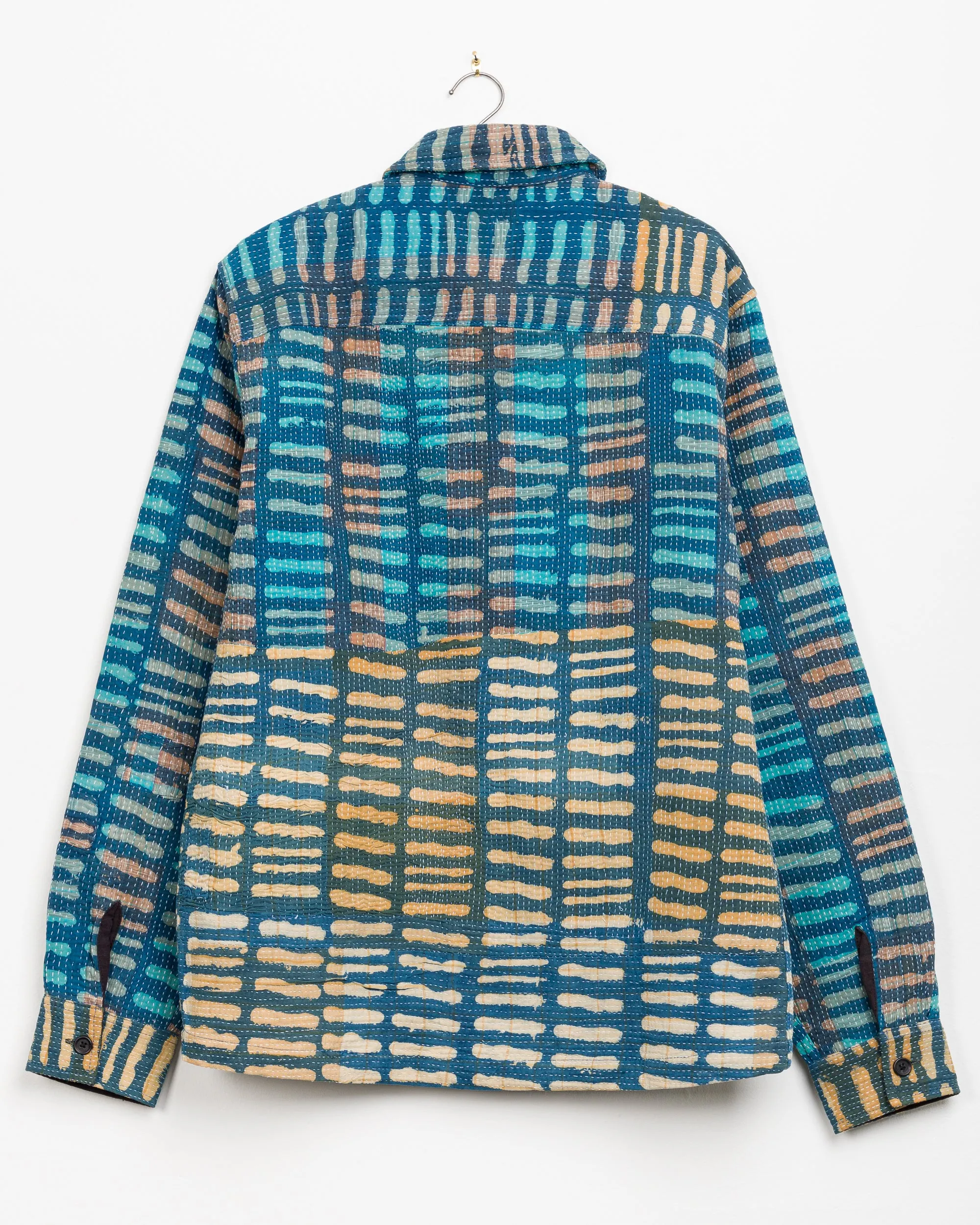 Vivek Overshirt in Quilted Kantha - M