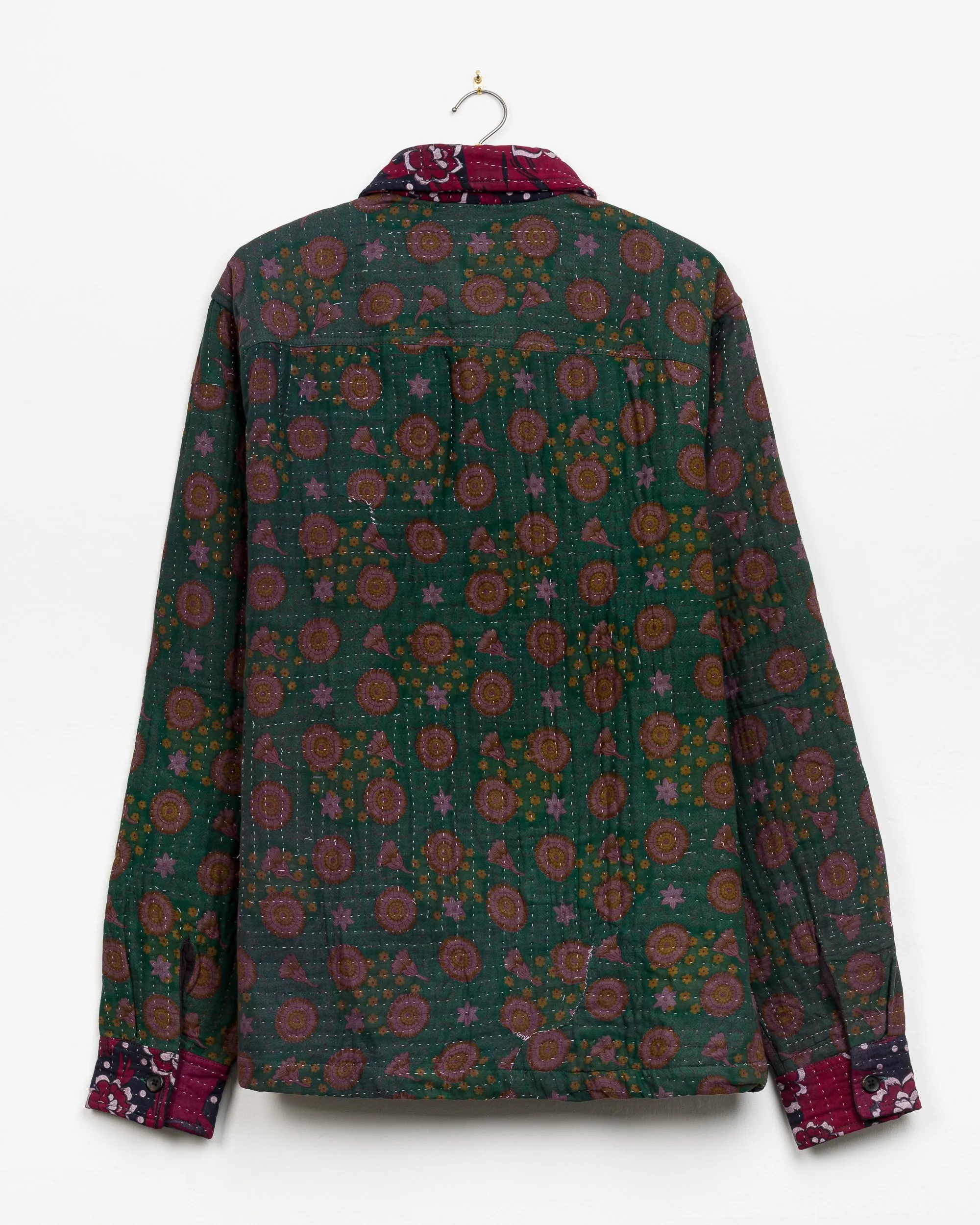 Vivek Overshirt in Quilted Kantha - M