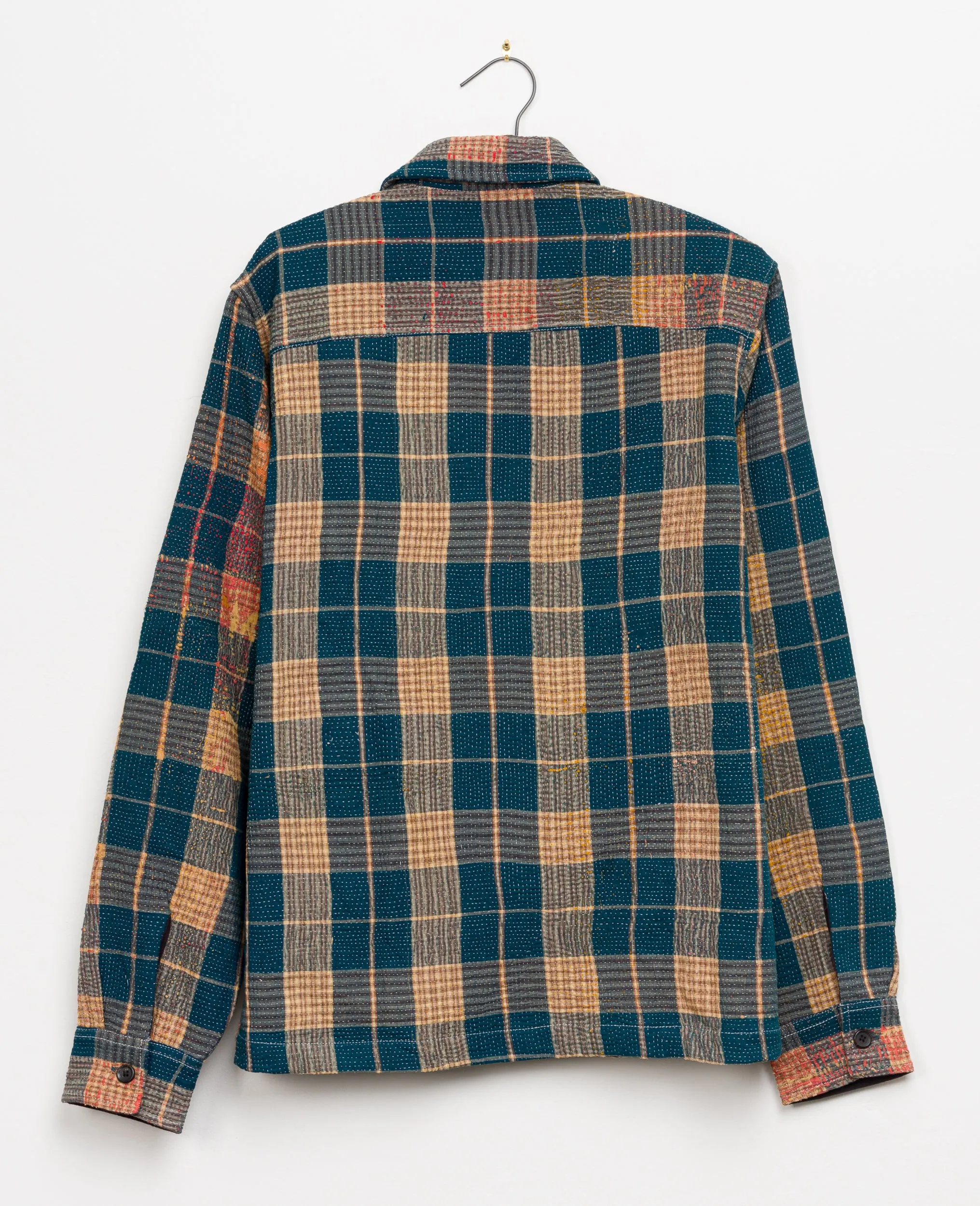 Vivek Overshirt in Quilted Kantha - M
