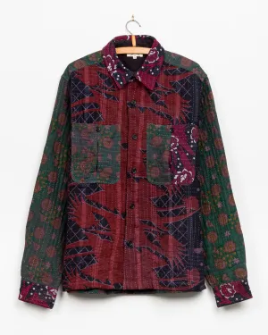 Vivek Overshirt in Quilted Kantha - M