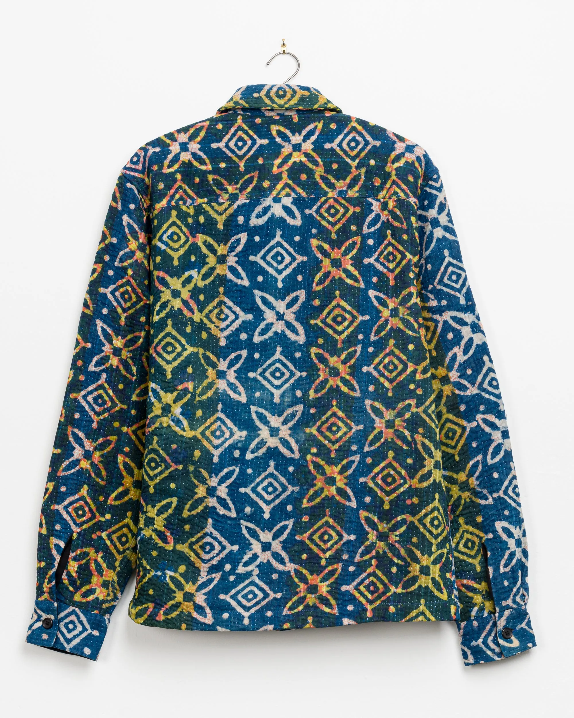 Vivek Overshirt in Quilted Kantha - M