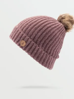 Volcom Womens Lula Beanie - Rose Wood