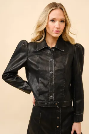 Washed Black Jacket