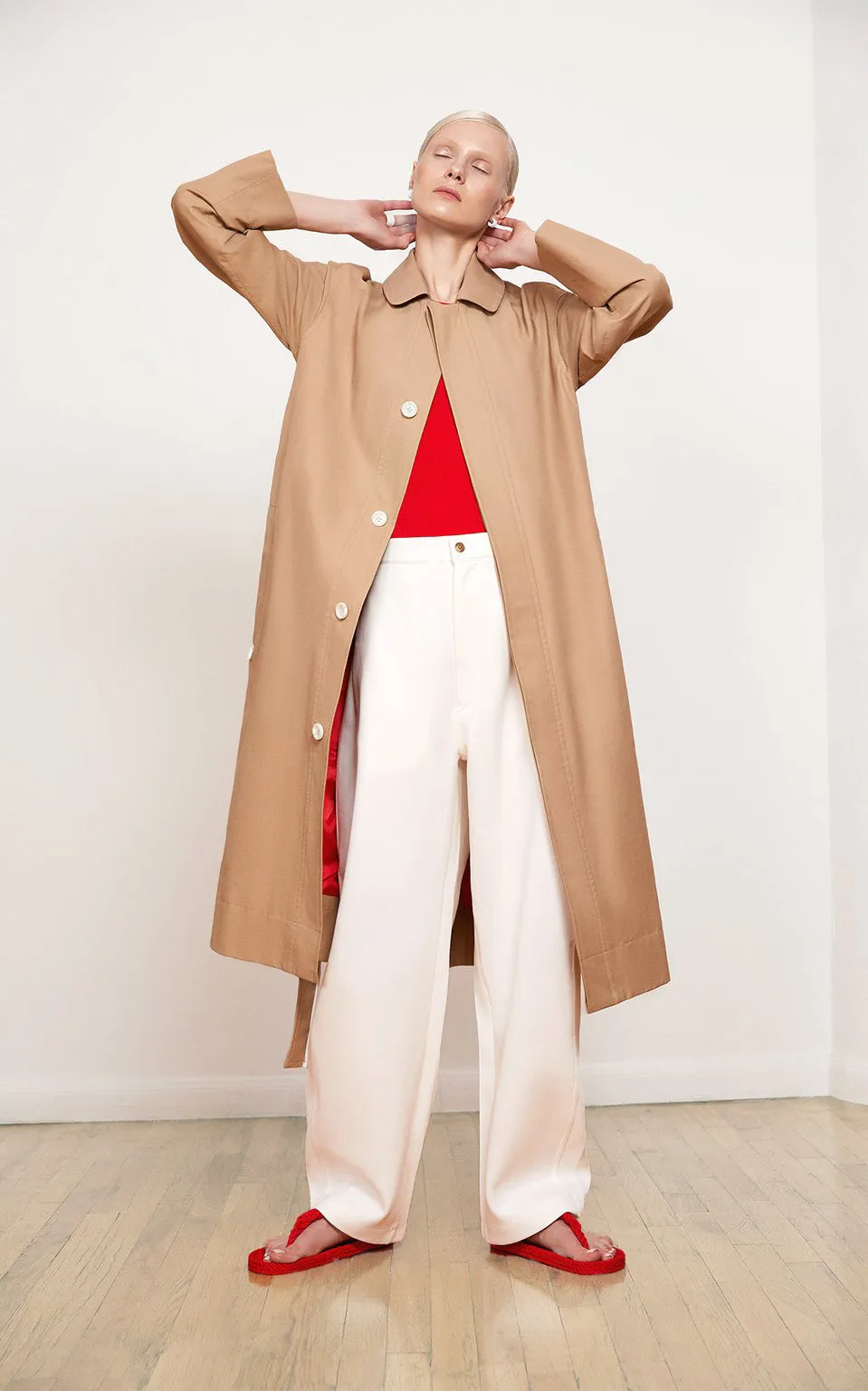 WATER RESISTANT SUSTAINABLE CAR COAT