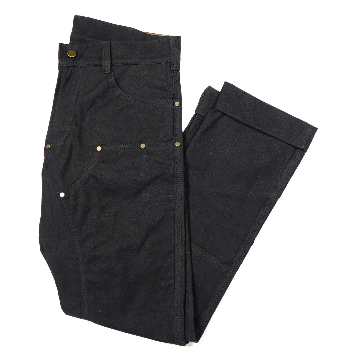 Waxed Canvas Fitted Work Pant