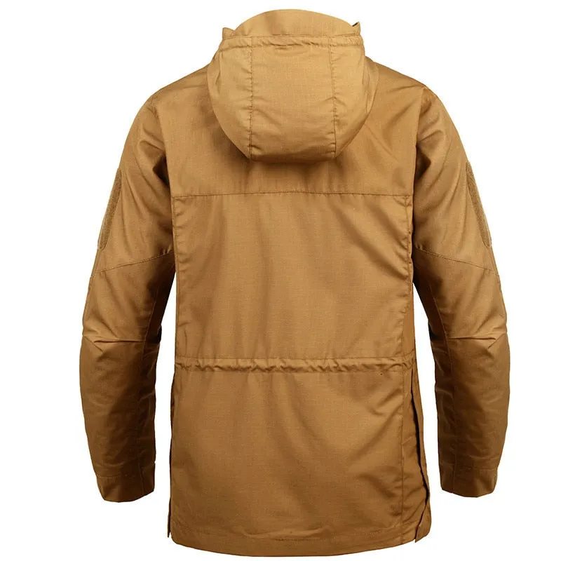 West Louis™ Army Tactical Windbreaker Hooded Outdoor Parka