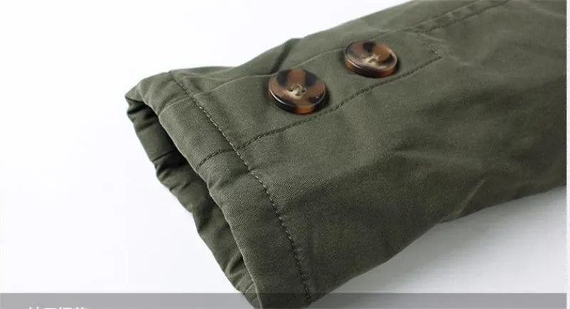 West Louis™ Solid Business Cotton Coat