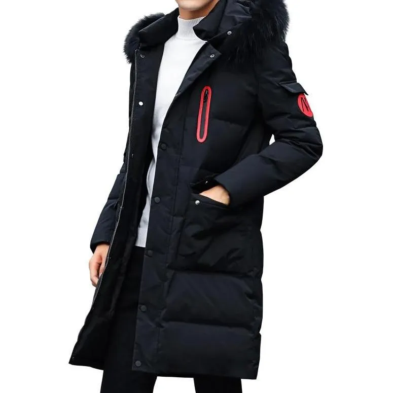 West Louis™ Winter Cotton Thick Quality Long Coat