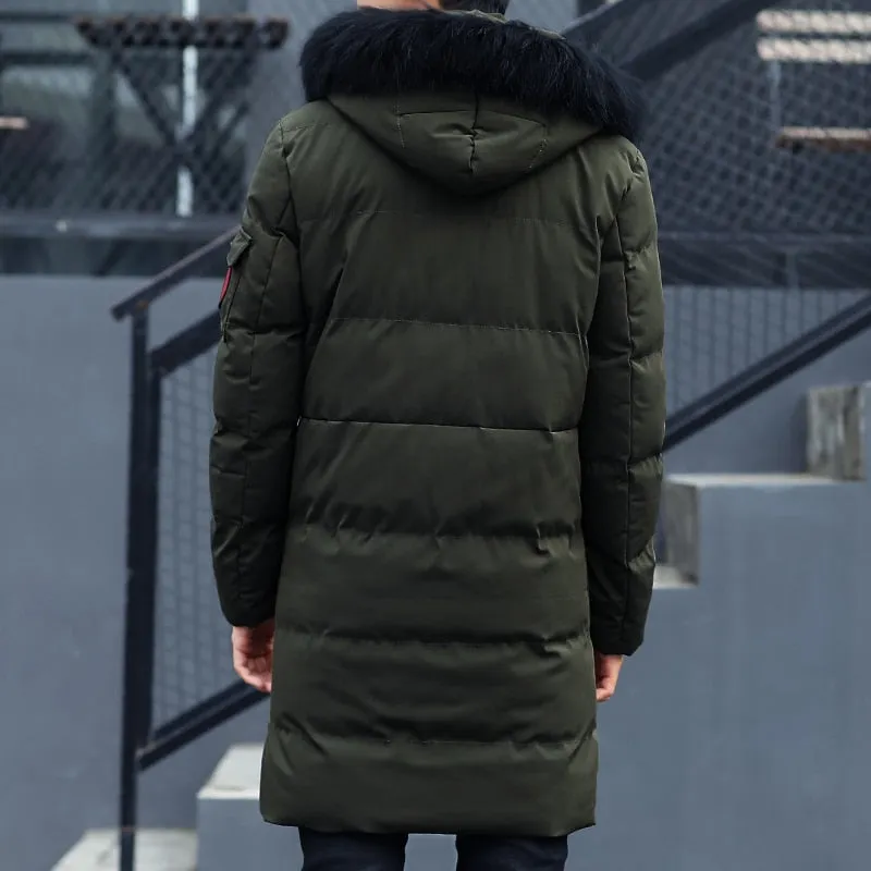 West Louis™ Winter Cotton Thick Quality Long Coat