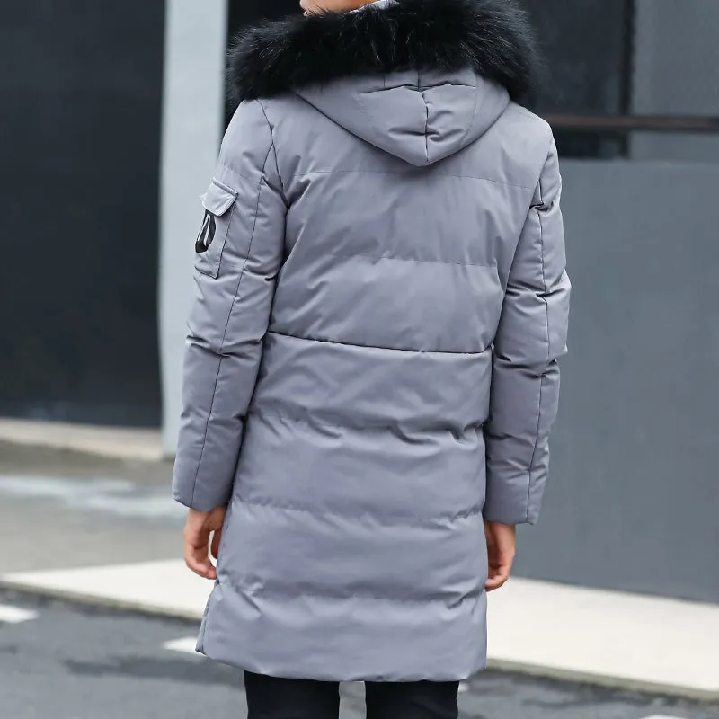 West Louis™ Winter Cotton Thick Quality Long Coat