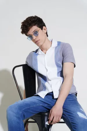 White Casual Shirt HS