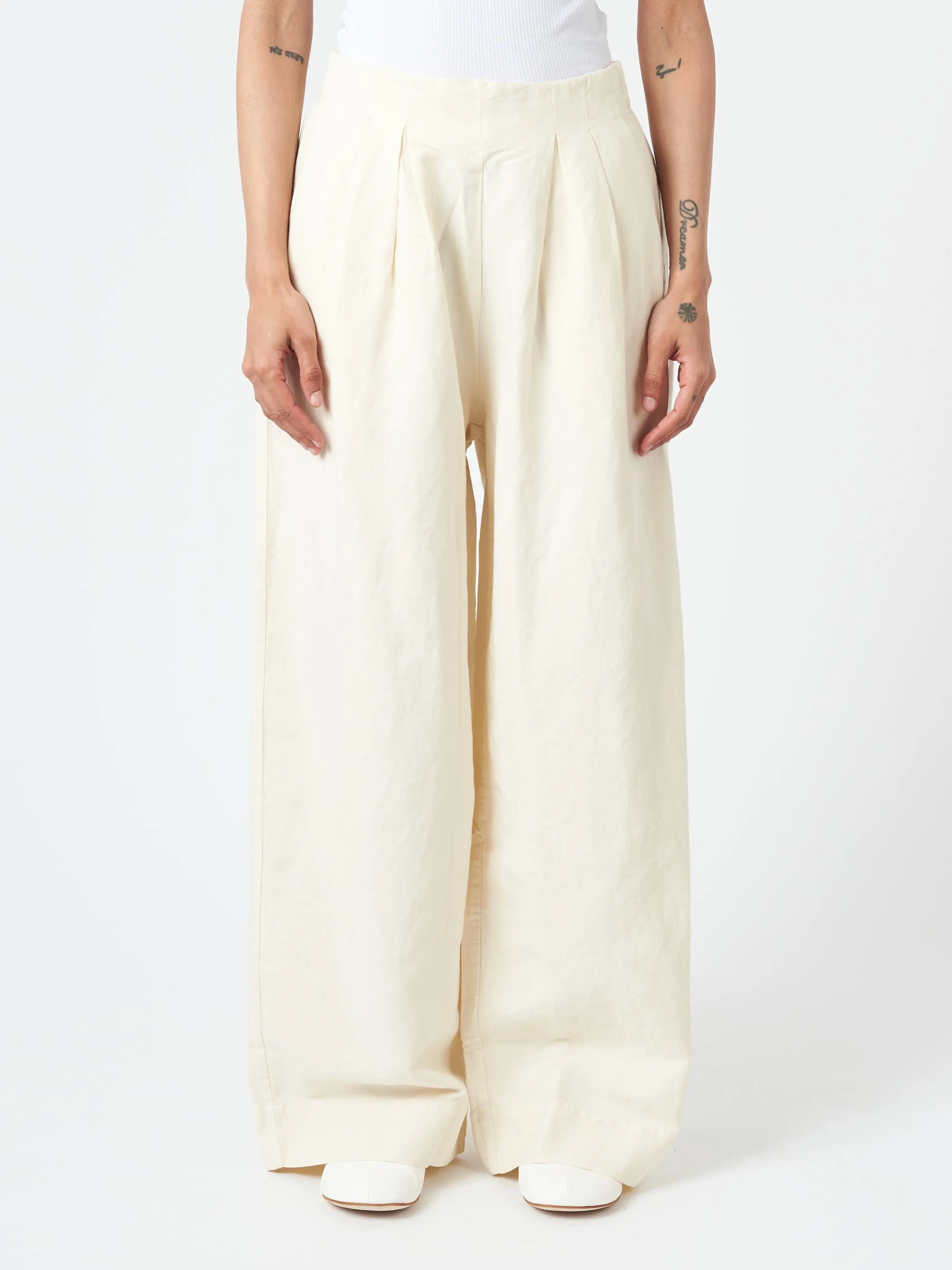 Wide Leg Trousers